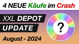 4 NEUE Käufe  2 GeheimtippAktien  DepotUpdate August 2024 [upl. by Ynohtnakram]