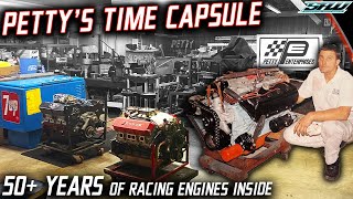 Maurice Pettys Engine Shop A Working Museum of NASCAR History Petty Brothers Racing [upl. by Lenore]