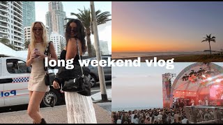 LONG WEEKEND VLOG  Springtime festival art amp beach days [upl. by Godding208]