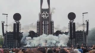 Rammstein  Ramm4  full HD live Goffertpark Nijmegen Holland 2024 [upl. by Anoyek118]