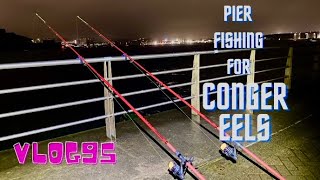 Sea Fishing Uk  Winter Conger Fishing  Mount Batten Pier  Vlog95 [upl. by Faith418]