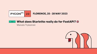 What does Starlette really do for FastAPI  Marcelo Trylesinski [upl. by Eltrym]