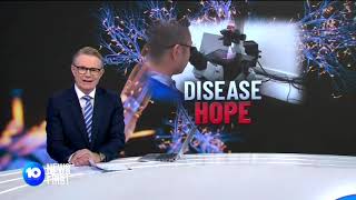 10 News First  MND Disease Hope  Prof Anthony Akkari and Dr Oliver Li [upl. by Staffan301]