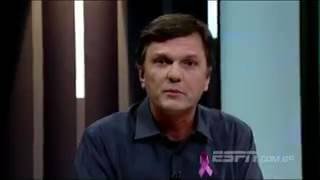 Mauro Cezar Pereira admite ser flamenguista no Linha de Passe [upl. by Soinotna]