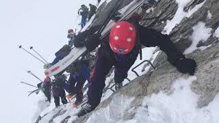 Nepal IFMGA  UIAGM mountain guide ski training [upl. by Airoled]