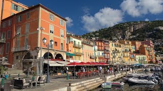 VillefranchesurMer France French Riviera 4K videoturystaeu [upl. by Malarkey]