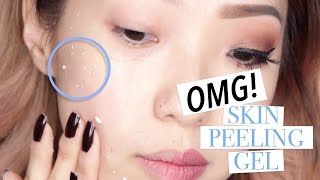 Skin PEELING GEL Korean Skincare Haul amp First Impressions [upl. by Htrahddis]