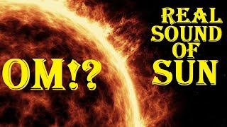 Real footage of sun and sound recorded by NASA [upl. by Vasili]