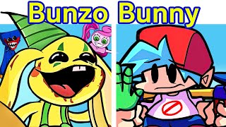 Friday Night Funkin VS Bunzo Bunny FULL WEEK  Mommy Long Legs FNF Mod Poppy Playtime Chapter 2 [upl. by Roderic]