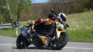 Ducati Streetfighter 848 Test [upl. by Niuqauj]