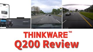 Thinkware Q200 Dash Cam Unboxing amp Full Review [upl. by Yentroc]