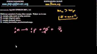 fpj109  Elektrony OPERON 2007  A1  zadanie z fizyki  filomaorg [upl. by Laicram368]