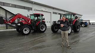 Case IH Farmall 115A vs120A Review [upl. by Leumhs845]