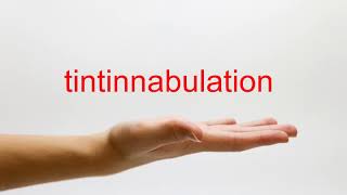 How to Pronounce tintinnabulation  American English [upl. by Luing]