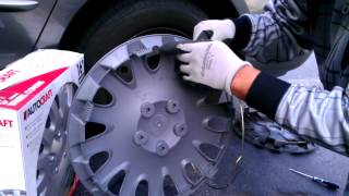 Autocraft Wheel Cover Installation [upl. by Squier]