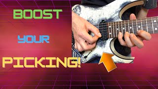 Level Up Your Picking 🎸 Short Challenging Exercise [upl. by Acinna]