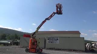 2012 JLG E300AJP Electric Articulating Telescopic Boom Man Lift 30 48V [upl. by Chancey]