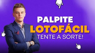 O palpite para Lotofácil com grande poder de 14 é 15 pontos [upl. by Ahsinod543]