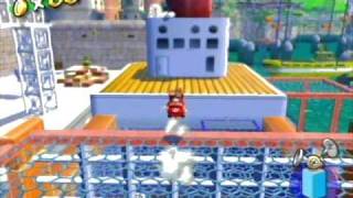 Super Mario Sunshine Boss 5  Shadow Mario 3Antimario 3 no damage [upl. by Server637]