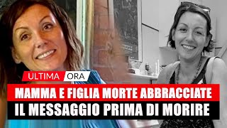 SUSANNA RECCHIA E LA FIGLIOLETTA MORTE ABBRACCIATE IL MESSAGGIO ALLA SUA FAMIGLIA [upl. by Callida]