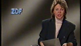 ZDF Programmansage Mady Riehl um 1986 [upl. by Yenettirb]