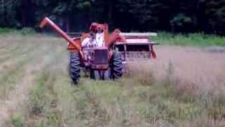 Allis Chalmers 66 combine [upl. by Larianna672]