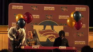 Wekiva High School Signing Day April 13th 2022 [upl. by Allisurd]