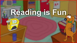 JumpStart 1st Grade 1995  Reading is Fun Song [upl. by Enneyehc]