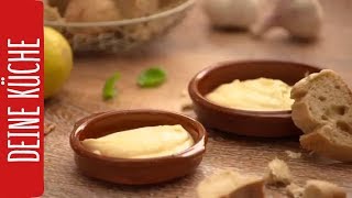 Aioli selber machen 🧄  mediterrane Rezepte  REWE Deine Küche [upl. by Bibbie578]