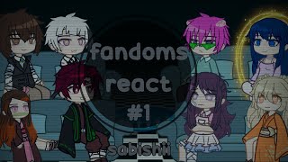 FANDOMS REACT  1 Saiki K  sabishii DISCONTINUED [upl. by Eydie]