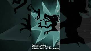 Jabberwocky  Childrens Book Recommendation scarystories [upl. by Zetnas]