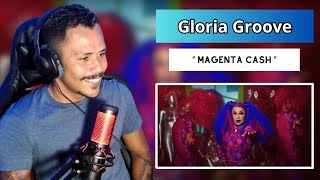 React  GLORIA GROOVE  MAGENTA CAH ft Monna Brutal [upl. by Minnnie]