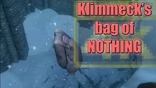 Bypassing College Test with Klimmeks Bag of Supplies  Skyrim [upl. by Esaj]