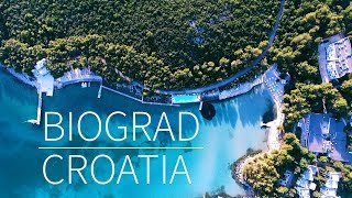 Biograd na moru in 4k  Pointers Travel DMC  Croatia vacation travel video guide  Kroatien [upl. by Ahsiuqat]