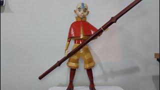 Aang  PAPERCRAFT avatarthelastairbender aang anime papercraft pepakura art [upl. by Yarahs845]