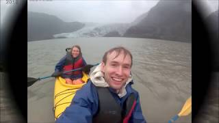 2 Mendenhall Glacier Kayaking amp Salmon Bake  Juneau Alaska [upl. by Bocoj610]