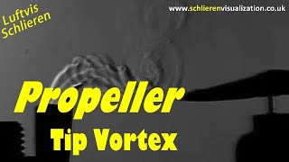 【Schlieren Visualization】Propeller Tip Vortex [upl. by Christabel242]