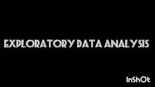 Exploratory Data Analysis using Python [upl. by Bayly]