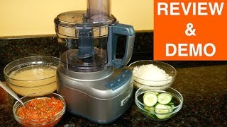 Cuisinart FP 8SV Elemental 8 Cup Food Processor Review [upl. by Boyes]