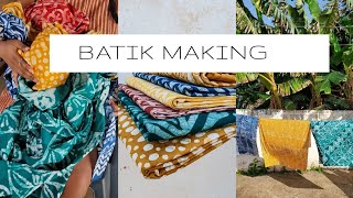 Batik Making Workshop in Accra Ghana [upl. by Ahtenak]