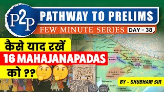 EASIEST Way to Remember 16 MAHAJANAPADAS Must Watch for UPSC amp All State PSCs Exams [upl. by Zampardi620]