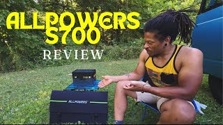 Is This Compact AllPowers S700 606wh Power Station Setup Good For Vanlife [upl. by Eelsew]