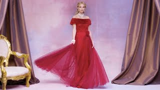 Tadashi Shoji FallWinter 202324 New York [upl. by Yneffit]