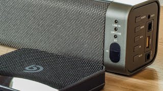 SOUNDBAR amp TV BOX By Bomaker  ODINE I amp Box TV A8 [upl. by Eilitan]