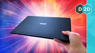 CES 2018  The Thinnest Laptop  MONSTER Displays [upl. by Purington]