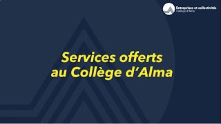 AEC Techniques policières autochtones  services offerts aux étudiants au Collège dAlma [upl. by Narol43]