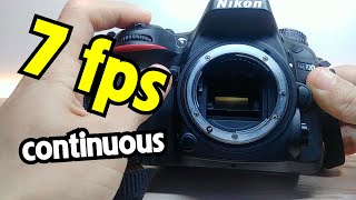 Nikon D7100 Continuous Shooting Test 7fps [upl. by Prentice]