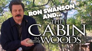 RON SWANSON andThe Cabin In The Woods  Parks and Recreation  Comedy Bites [upl. by Iat]