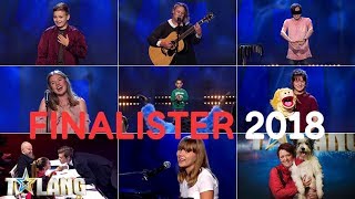 9 AUDITIONS  9 FINALISTER i Talang 2018 [upl. by Levi303]