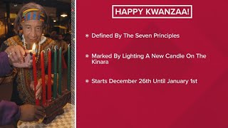 Happy Kwanzaa Sevenday holiday celebrates AfricanAmerican ancestral roots [upl. by Chivers]